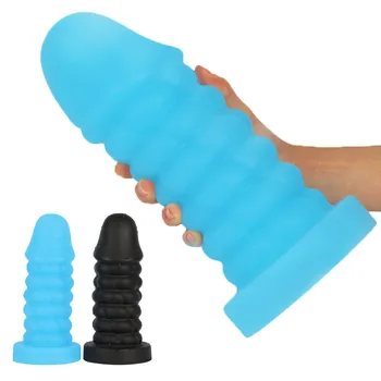 Soft Super Huge Anal Plug Big Dildo Butt Plug Anus Expansion Vaginal Stimulator Prostate Massage Anal Sex Toys For Woman Men 1