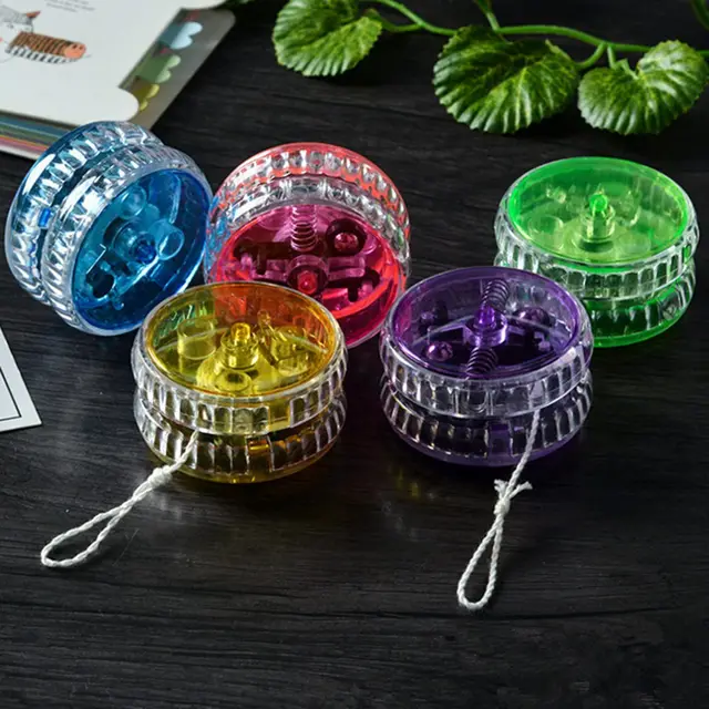 2022 New Fashion 1 Piece Flash Yoyo Bearing For Beginners Adult Kids Puzzle Classic Fashion Fun Toys 1