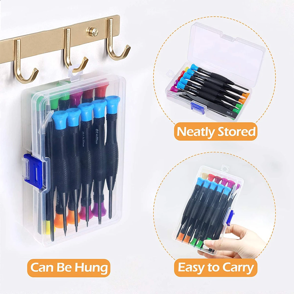 Magnetic Screwdriver Set Mini Multi-Function Magnetic Precision Screwdriver For Watch Eyeglasses Phone Repairing Hand Tools