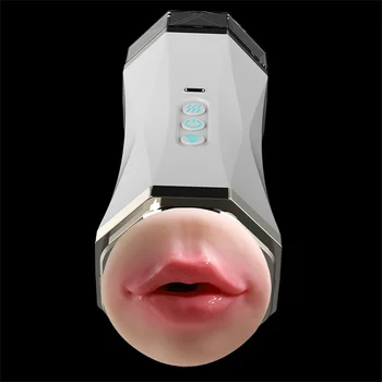 Automatic Sucking Male Masturbator Cup Heating Real Vagina Blowjob Electric Vibrator Pocket Pussy Adult Goods Sex Toys for Men 3