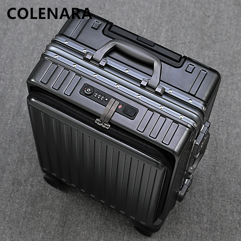 COLENARA 26 Inch PC luggage front opening laptop trolley bag 20