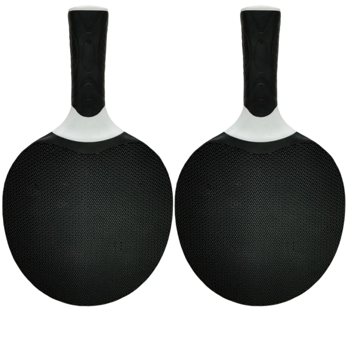 BAAU Sports Goods Silicone Multi-Color Table Tennis Rackets Suitable for Beginners in Training and Competition Black