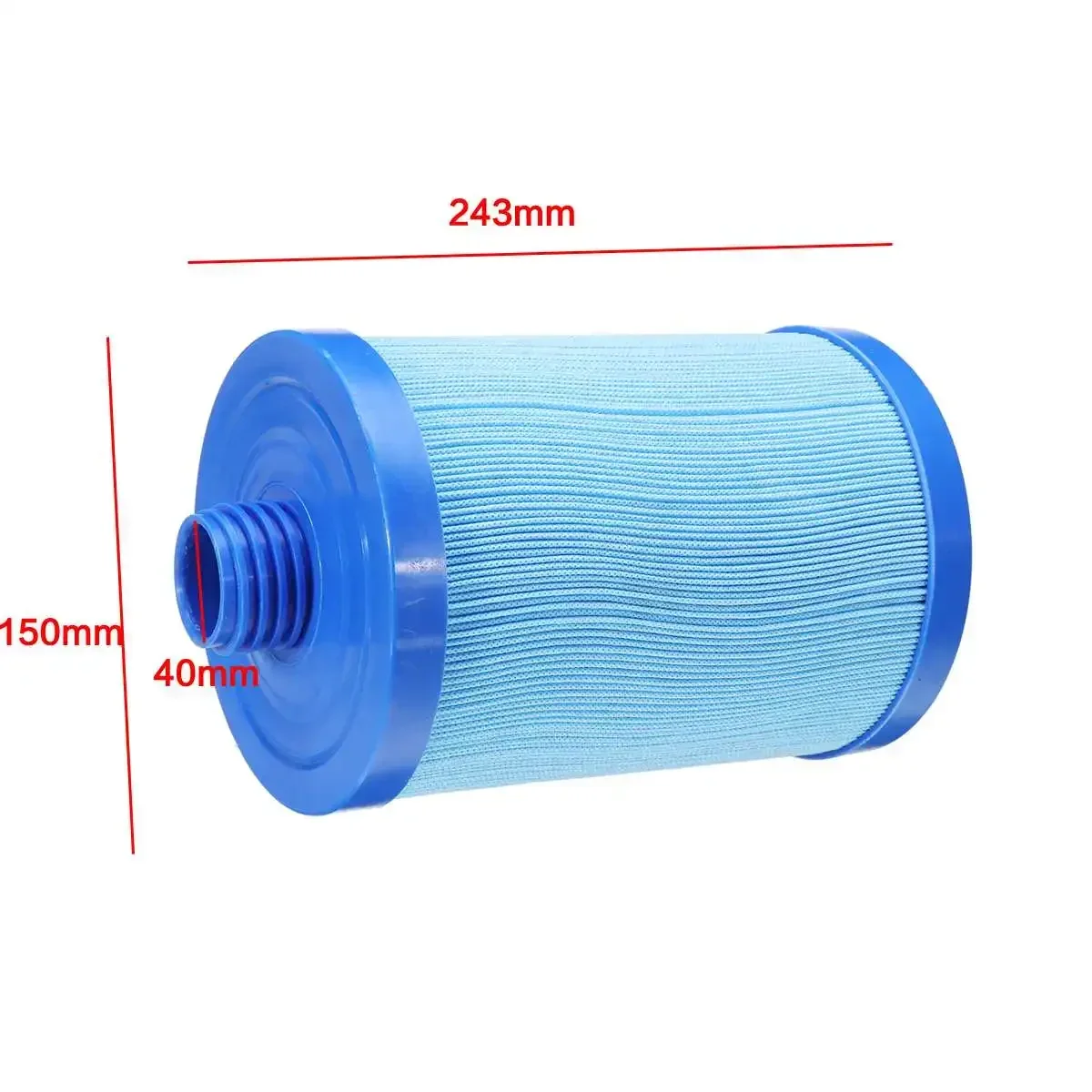 Spa Filter Element For 6CH-940 PWW50 243x150MM with 40mm Hole Hot Tub Filter Cartridge System Element Swimming Pool Accessories 3
