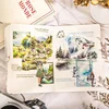 Mr. Paper, Landscape City Architecture Theme Stickers, Scrapbook Notebook Phone Case Diary Decorative Stickers Tape 200cm/roll 6