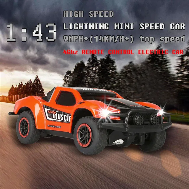 Jouets 1/43 2.4g 4wd Mini Rc Car Électrique 14km/h Camion Modèle de  véhicule Enfants Dérive Jouets Télécommande Voitures Garçons Jouets Pour 10  ans