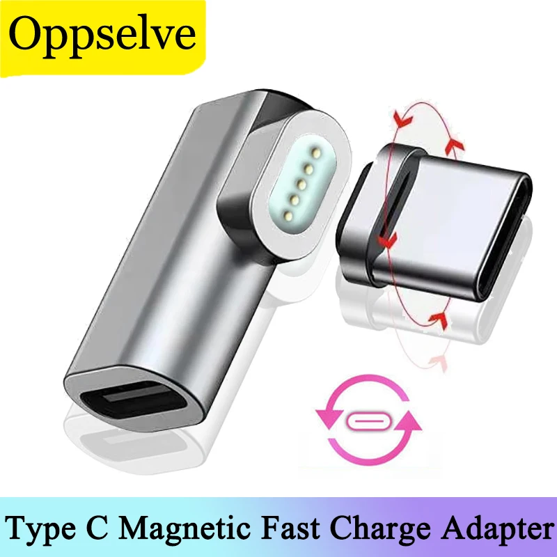 

New Magnetic Game Quick Charging Adapter For Huawei P30 Samsung S20 S10 Xiaomi OnePlus Macbook POCO Magnet USB Type C Connector