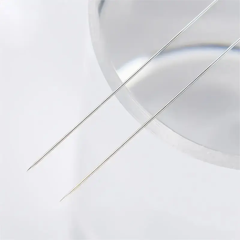 Disposable Sterile Acupuncture Needles 100pcs Acupuncture All Steel Ring Handle Needles disposable acupuncture needle
