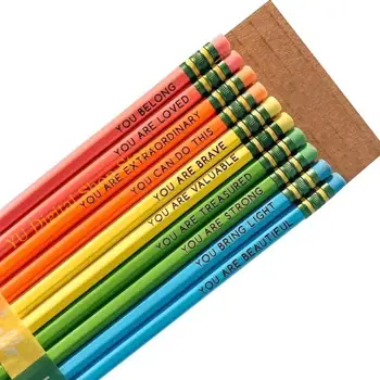 96BA 10pcs Scrivere matite con gomma per gomma, matite acquerello per scrapbooking fai -da -te