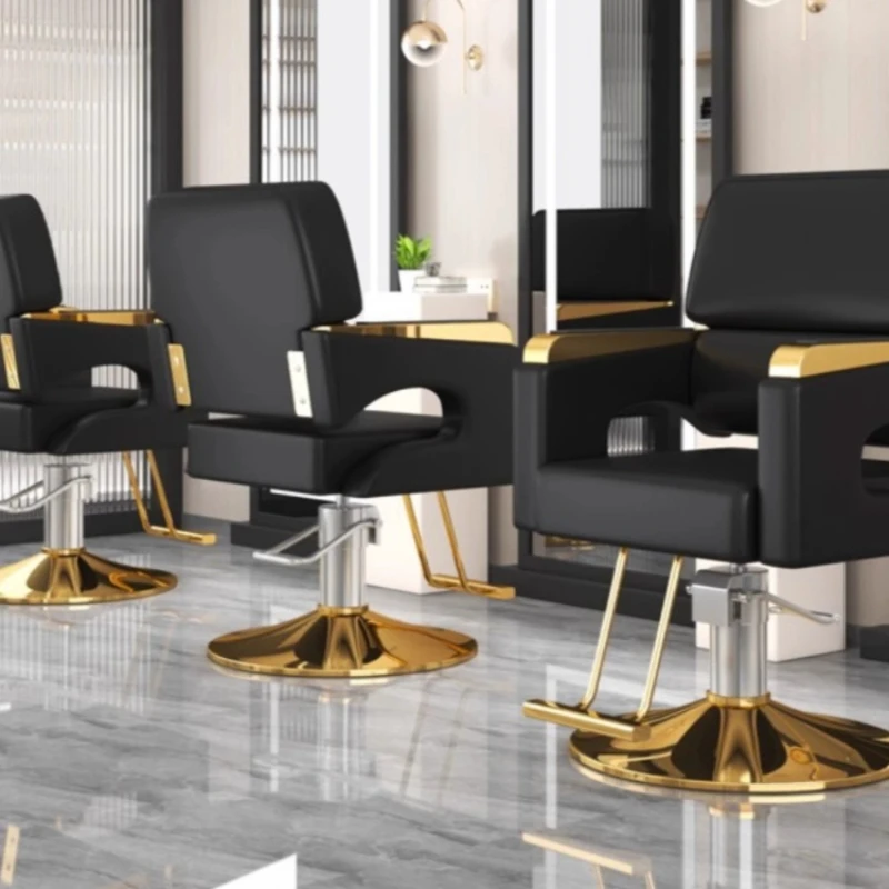 

Simplicity Stool Barber Chairs Pedicure Spa Hair Salon Barber Chairs Facial Recline Sillas Sandalye Barber Equipment WN50SC