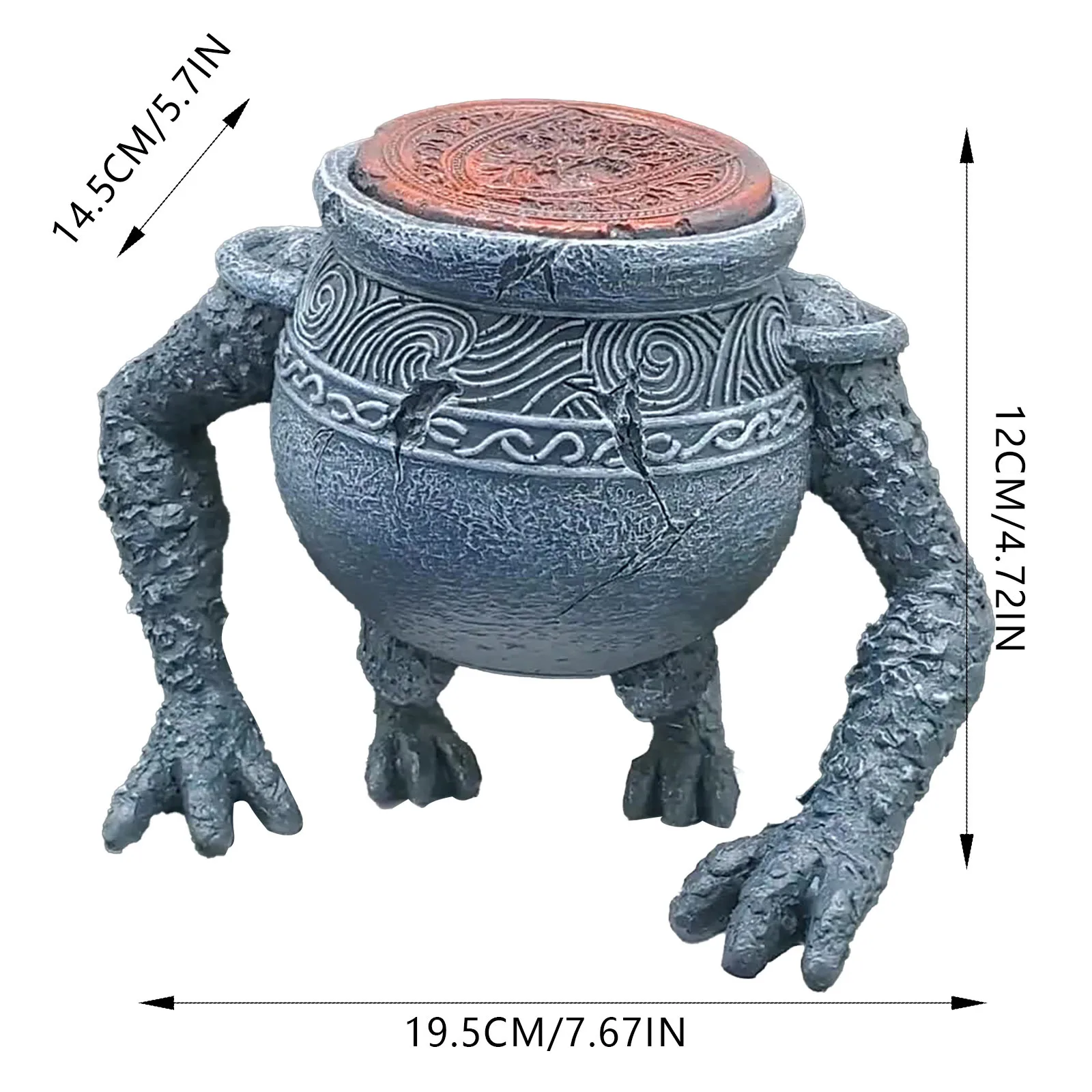 1pc gardening planting patio planter home decor large jar 2