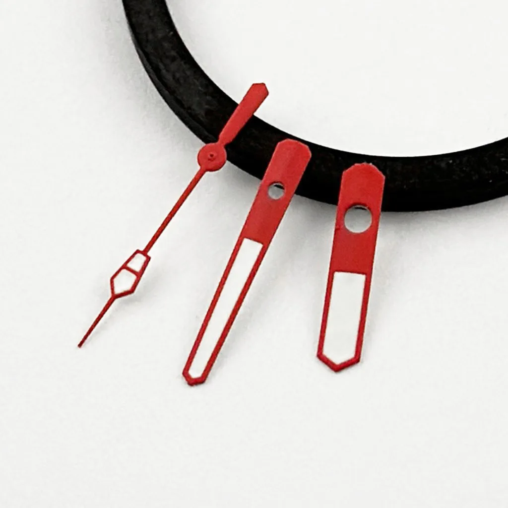 Watch Accessories NH35 Watch Needles Luminous Black Blue Green Orange Red For NH35/NH36/7S26/7S36/4R35/4R36 Movement