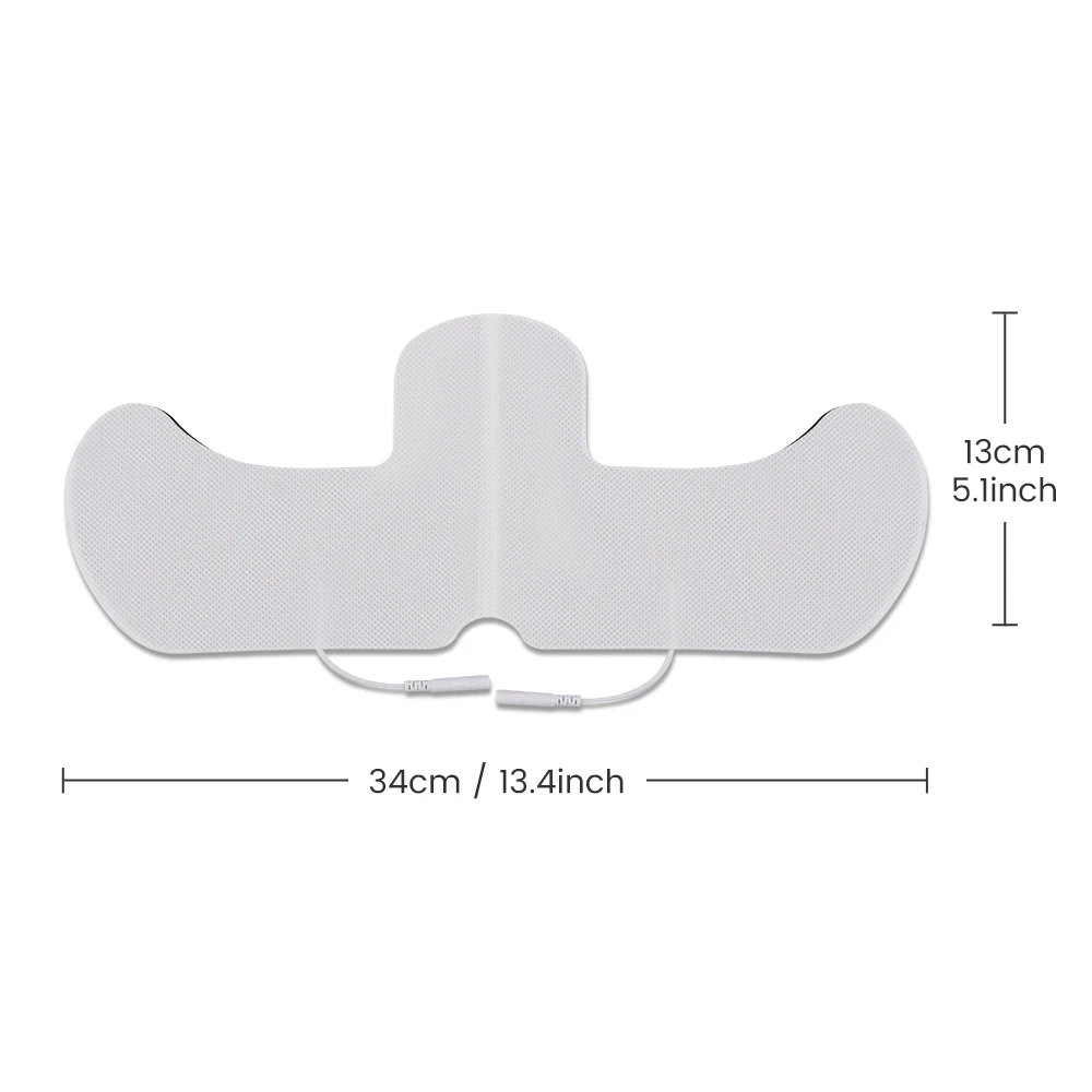 Electrode Pads Self Adhesive Replacement Pads for Tens Unit Machine EMS Muscle Stimulator Waist Shoulder Face Knee Throat Chest electrode pads muscle stimulator massage gel pads muscle massager muscle massager stick massage tool