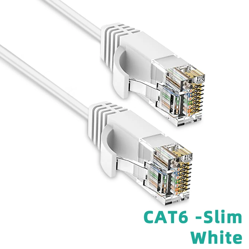 High-Speed Shielded CAT6a Ethernet Cable with 100% Pure Copper for Ultimate Connectivity