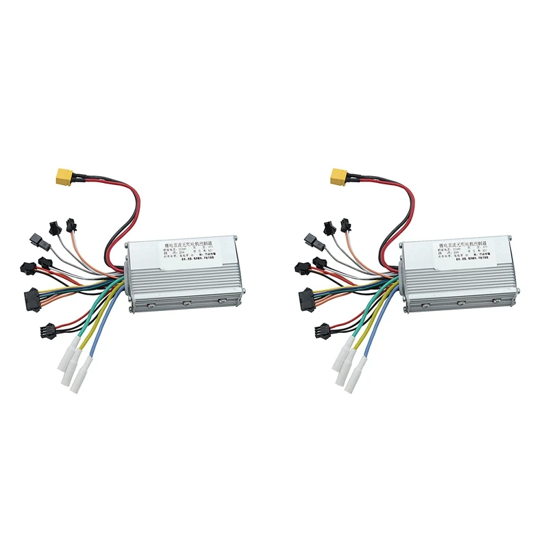 

2X For JP 48V 25A Controller Brushless Motor Without Hall Controller For JP Electric Scooter Accessories