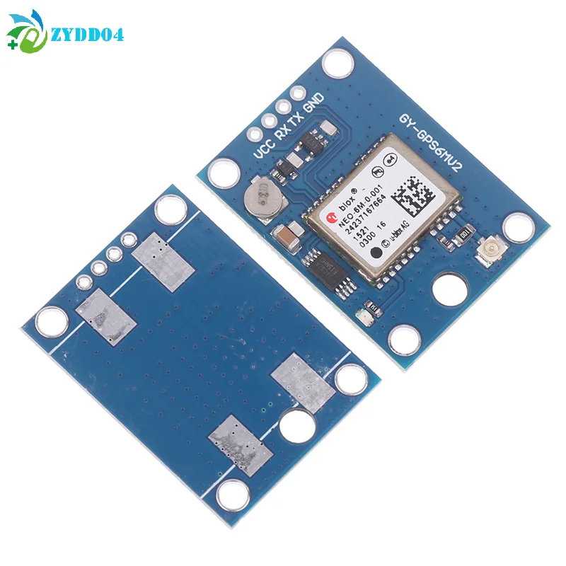 ● 1Pcs GY-NEO6MV2 NEO-6M NEO6MV2 GPS 모듈(비행 제어 EEPROM 포함) MWC APM2.5 6MV2용 대형 안테나 모듈
