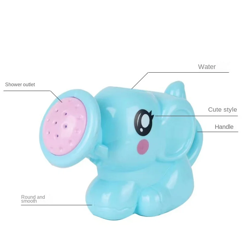 Bath Toy Plastic Kettle Bath Shower Tool Baby Bathroom Toy Elephant Watering Pot Bath Toy for Children Summer Bath Sprinkler Baby & Maternity