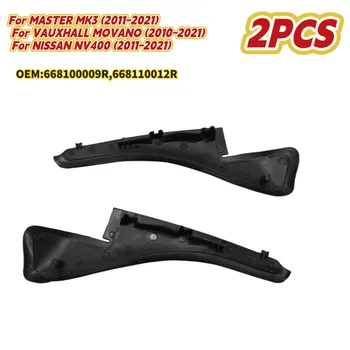 2pcs Car Windshield Panel Side Cowl Cover Trim Windscreen Grille For MASTER MK3 2011-2021 For VAUXHALL MOVANO 2010-2021 1
