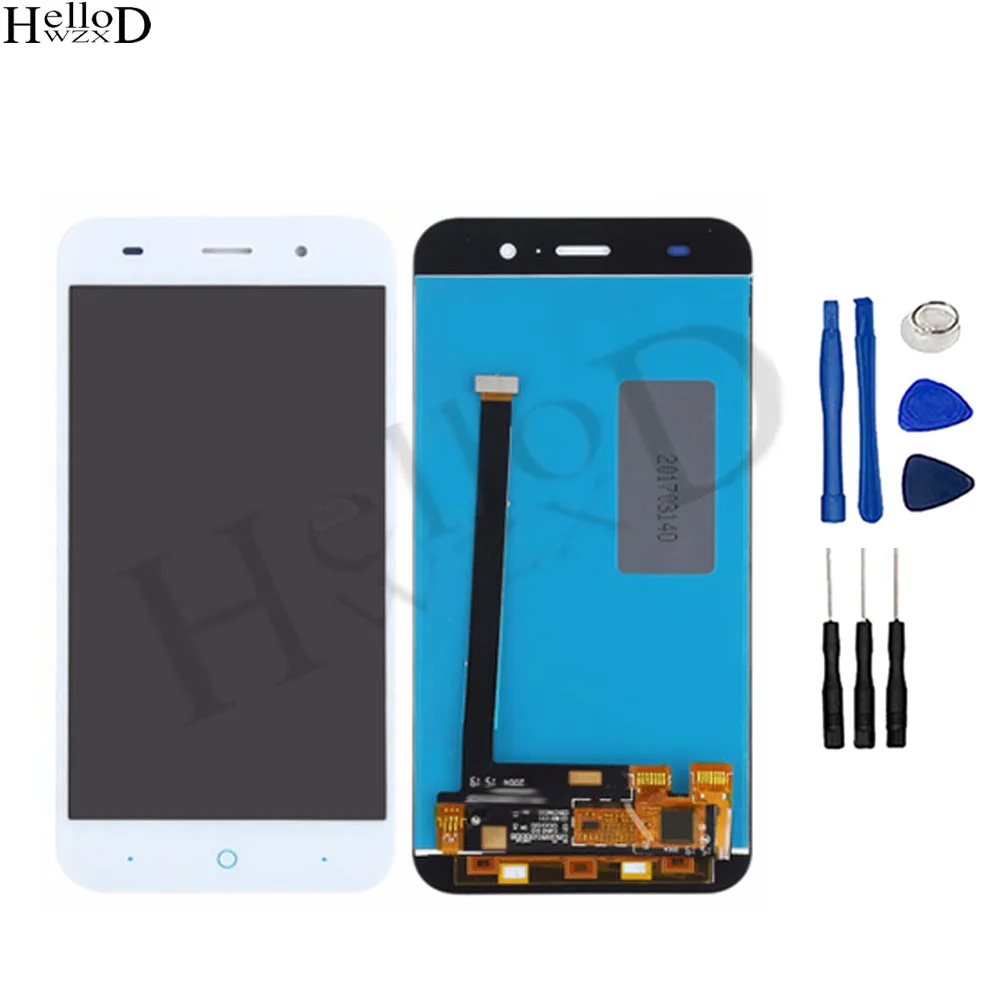 Lcd Display For Zte Blade X7 D6 V6 Z7 T660 T663  Lcd Display Touch Screen Digitizer Assembly Replacement +Tools