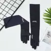 1 Pairs Breathable Five-fingers Ice Arm Sleeves Sun Protective Arm Warmer Outdoor Sport Riding Running Cool Silk Arm Sleeve 2