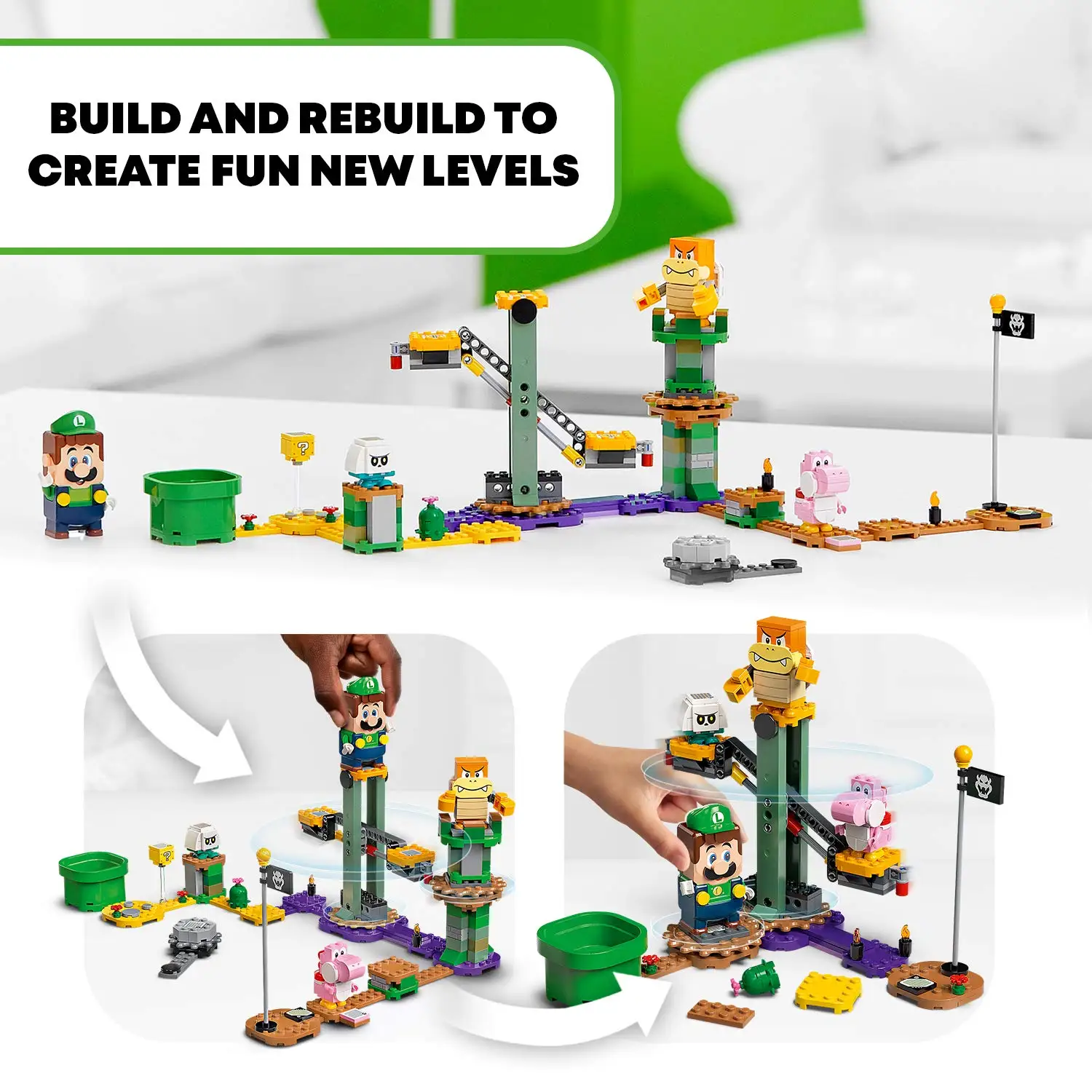 Mario Bros Lego Luigi Starter Set Instructions LEGO Super Mario