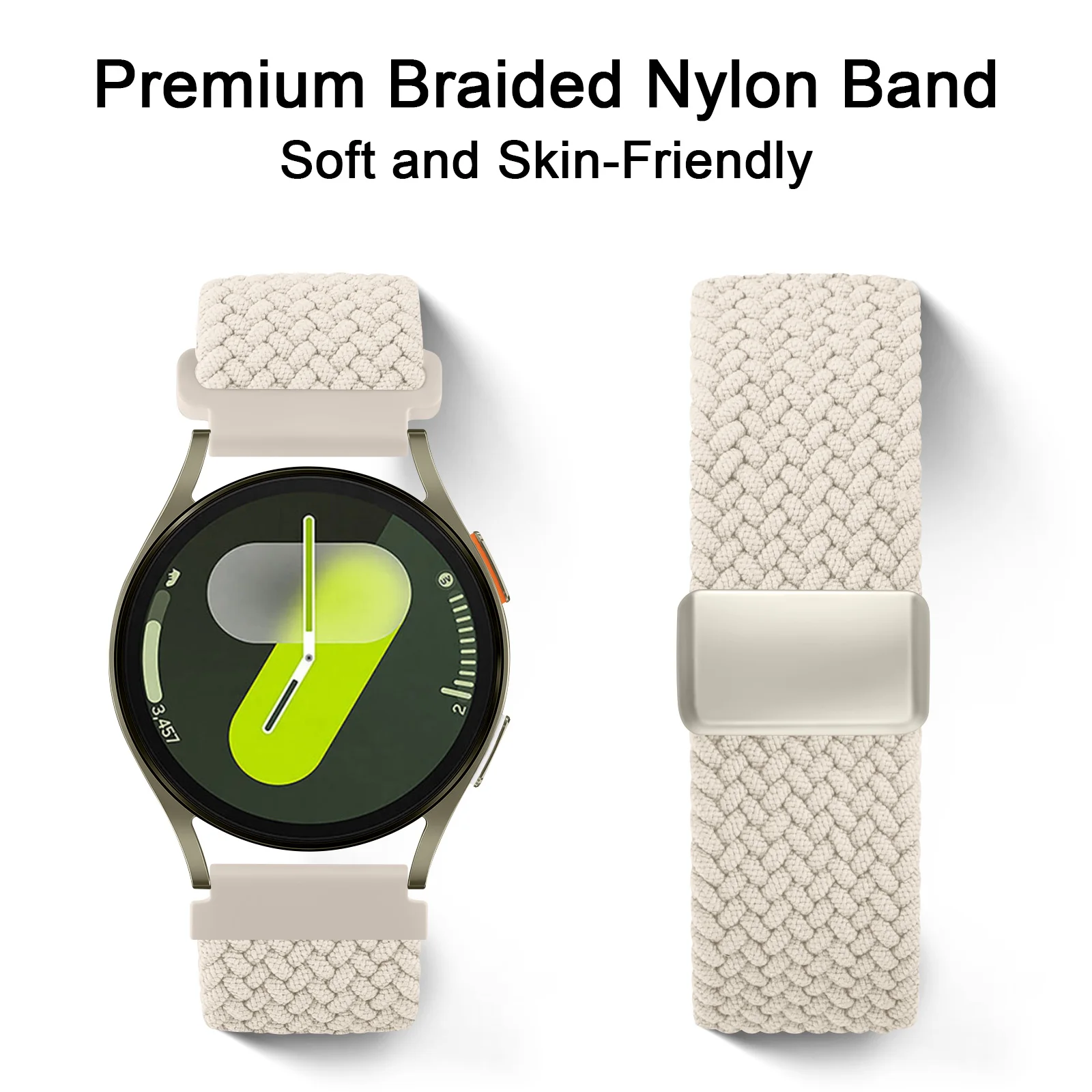 Braided Watch Strap - Adjustable Sizes