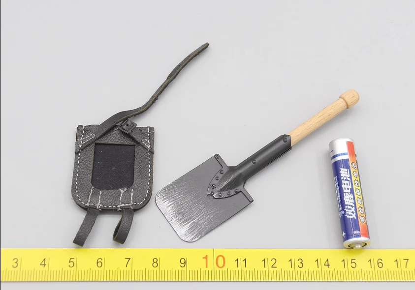 

G-018 Marsdivine 1/6 Soldier WWII German Metal Shovel&Sheath for 12''figure