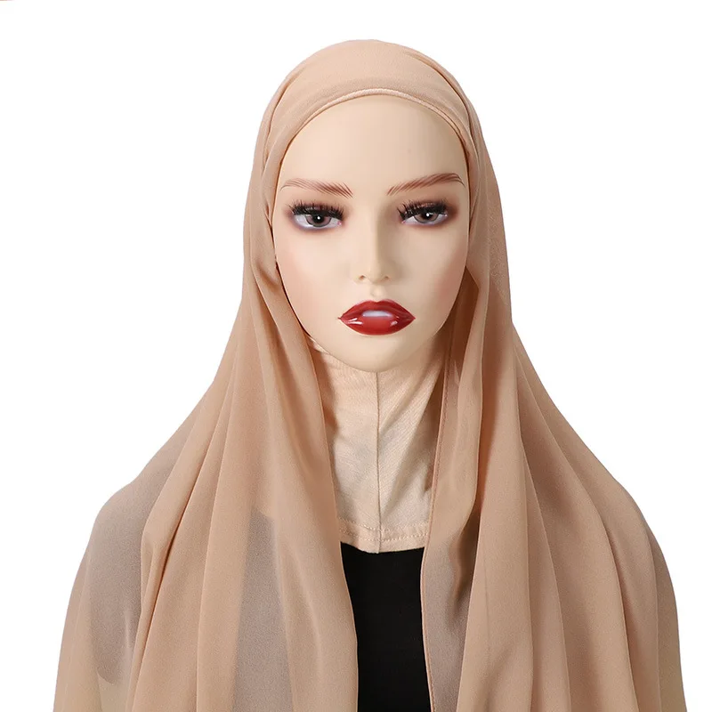 TanQiang Lot De 6 Bonnets Pour Femme Sous écharpe, Bonnet En Os, Hijab Islamique, Cache-cou
