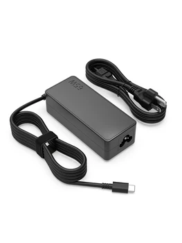 Adattatore di alimentazione per caricabatterie portatile USB C Reletech da 65 W per Lenovo ThinkPad, HP, Chromebook, Yoga, Dell, ASUS, Adattatore di alimentazione veloce Acer tipo C 1