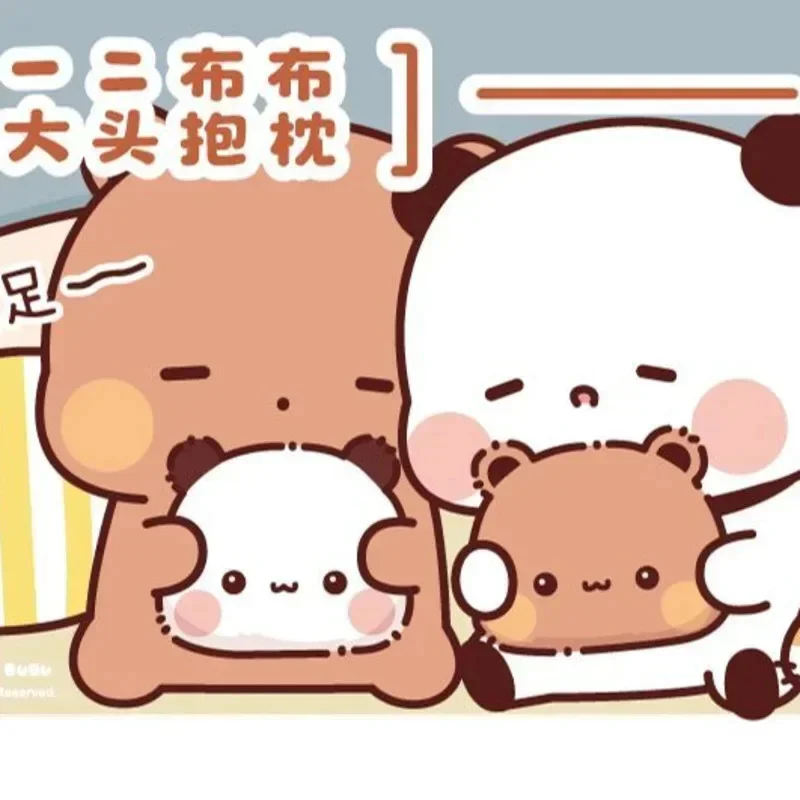 Kawaii Bubu Dudu Panda Mitao Cat Plush Doll Plush Pillows With Pressing Sound Couple Gifts Cushions Cute Dolls Gift Kids Toys 4