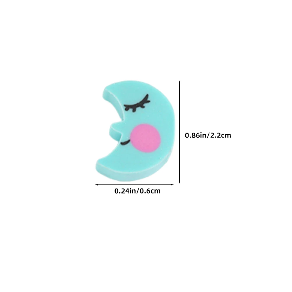 180pcs Mini Erasers For Classroom Prizes Rainbow Moon Star Cute Clouds Shaped Pencil Erasers School Supplies For Student Office