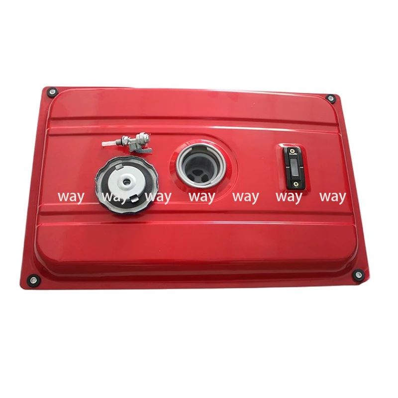 1 set red 2KW 3KW generator fuel tank fuel tank Assembly 168F gasoline with cover and a full set of unit accessories