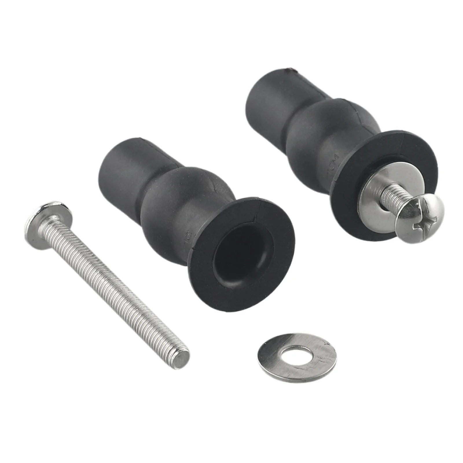 Toilet Fixing Bolt Sets Seat Top Fix Seat Hinge Hole Fixings Expansion Bolt Nut Bathroom Accessories Nylon Expansion Plug