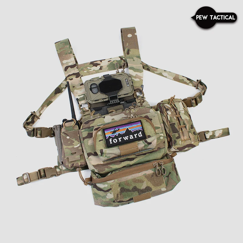 PEW TACTICAL FERRO STYLE Chesty Rig Wide Harness hunting vest