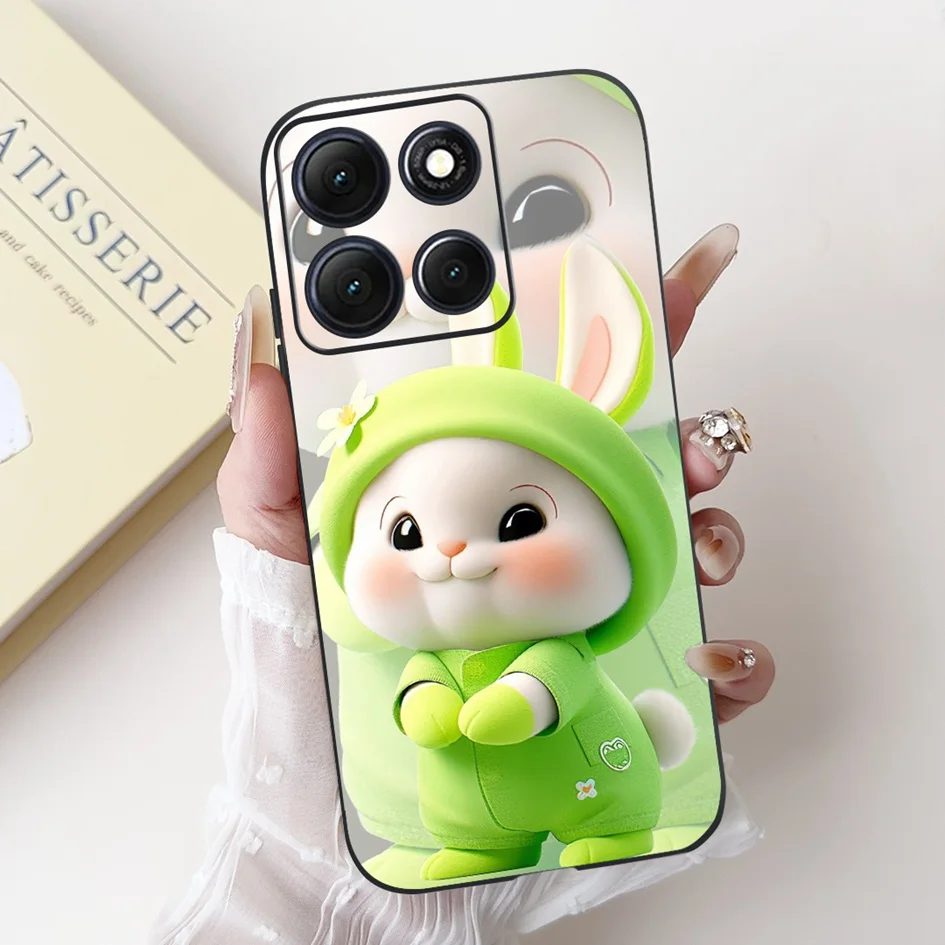 Shockproof Cute Cartoon Rabbit Silicone Phone Cover