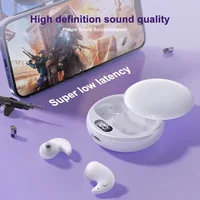Y36 Bluetooth 5.3 Wireless Headphones TWS In-Ear Invisible Sleep Earbuds With Mic Noise Cancelling Earphones HIFI Music Headset 2