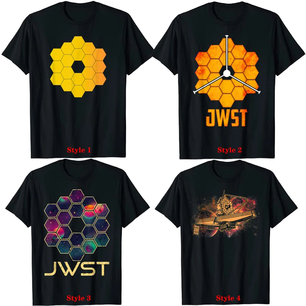 Космический телескоп Джеймс Webb JWST футболка для астрономических научных целей