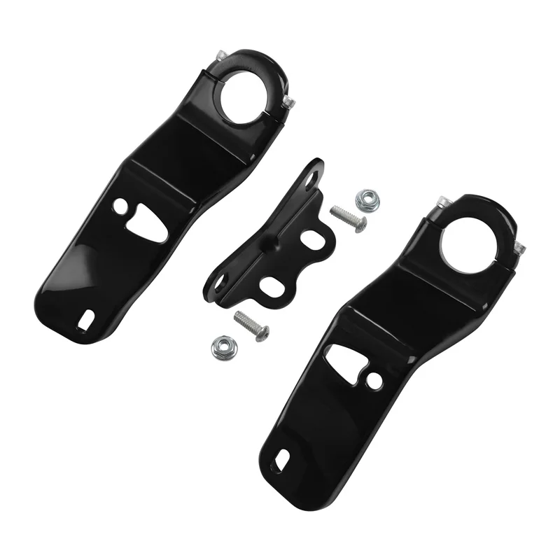 

Motorcycle Front Fairing Support Bracket Mount Kit For Harley Low Rider ST FXLRST 2022 2023 Black/Chrome