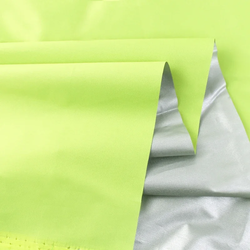 Premium Thin Waterproof Silver-Coated Fabric - Outdoor Sunscreen Material for Car Covers, Sunshades, and Tents