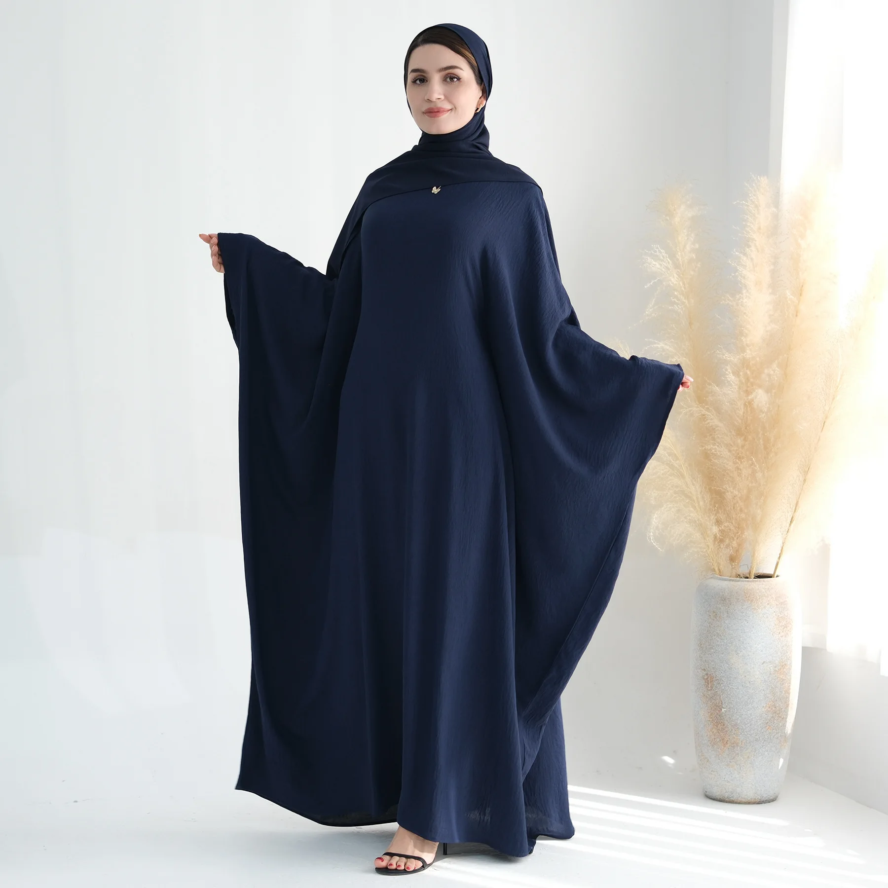 Ramadan Hijab Abaya Saudi Arabia Turkey Islam Muslim Dress Prayer Clothes African Dresses for Women Khimar Robe Femme Musulmane