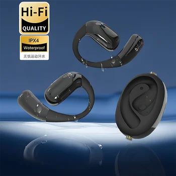 Wireless Bluetooth Headset Touch Controlled Universal Ear Hook Headset HiFi Sound Quality Stereo Game Sport Rotating Earphone 1