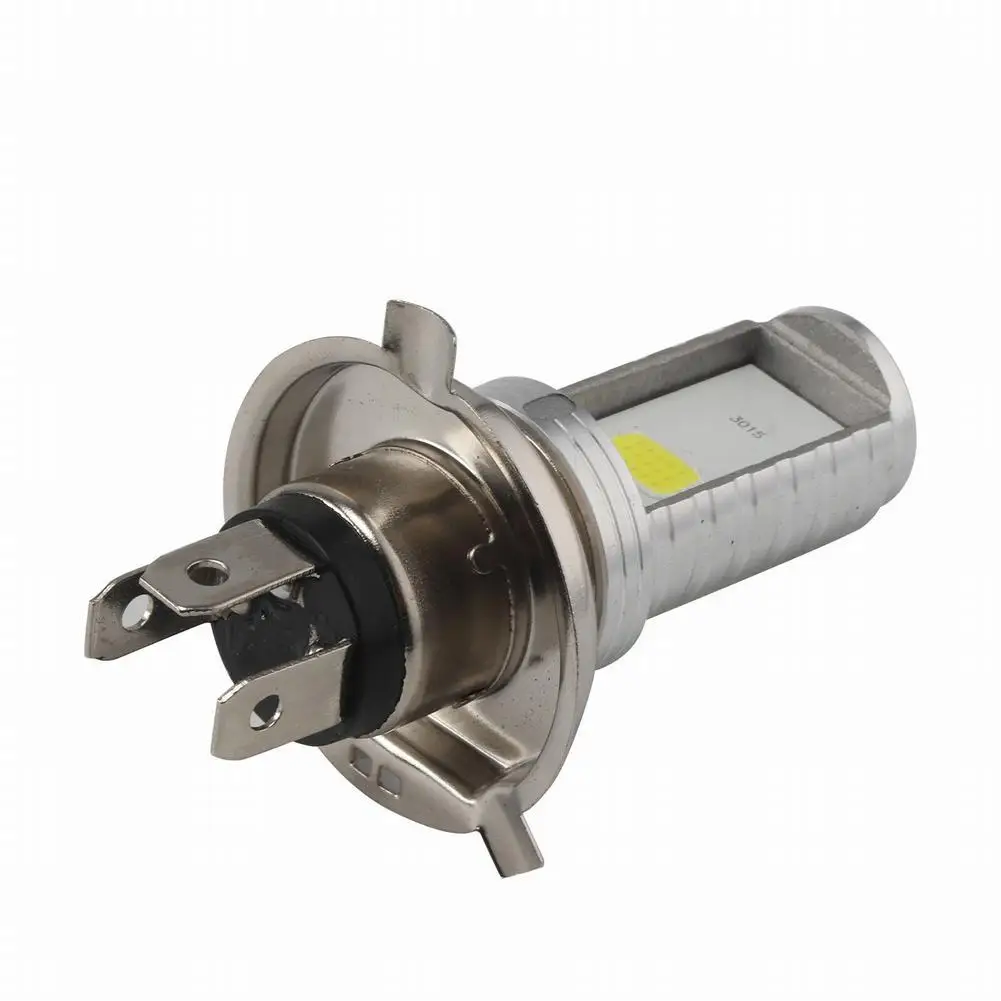 For Motorcycle H4 6500K LED Hi/Lo Beam Front Light Bulb Super Bright Headlight motorcycle headlight bulb