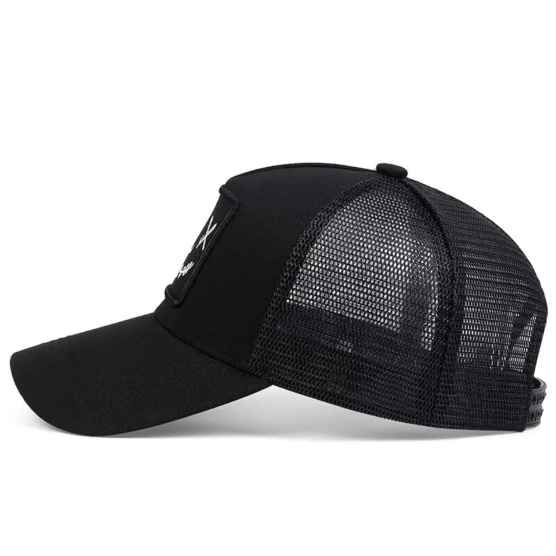 Baseball Cap Unisex Ghost Face Embroidery Adjustable