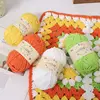 5pcs Chenille Wool Yarn 250g Soft Ice Strip Thread Thick Crochet Yarn for DIY Scarf Sweater Dolls Crafts Handmade Knitting Line 5