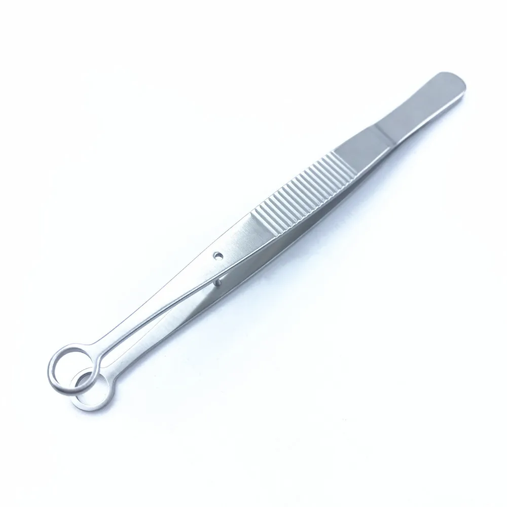 

Stainless steel Chalazion Forceps 5mm round surgical ophthalmic instrument