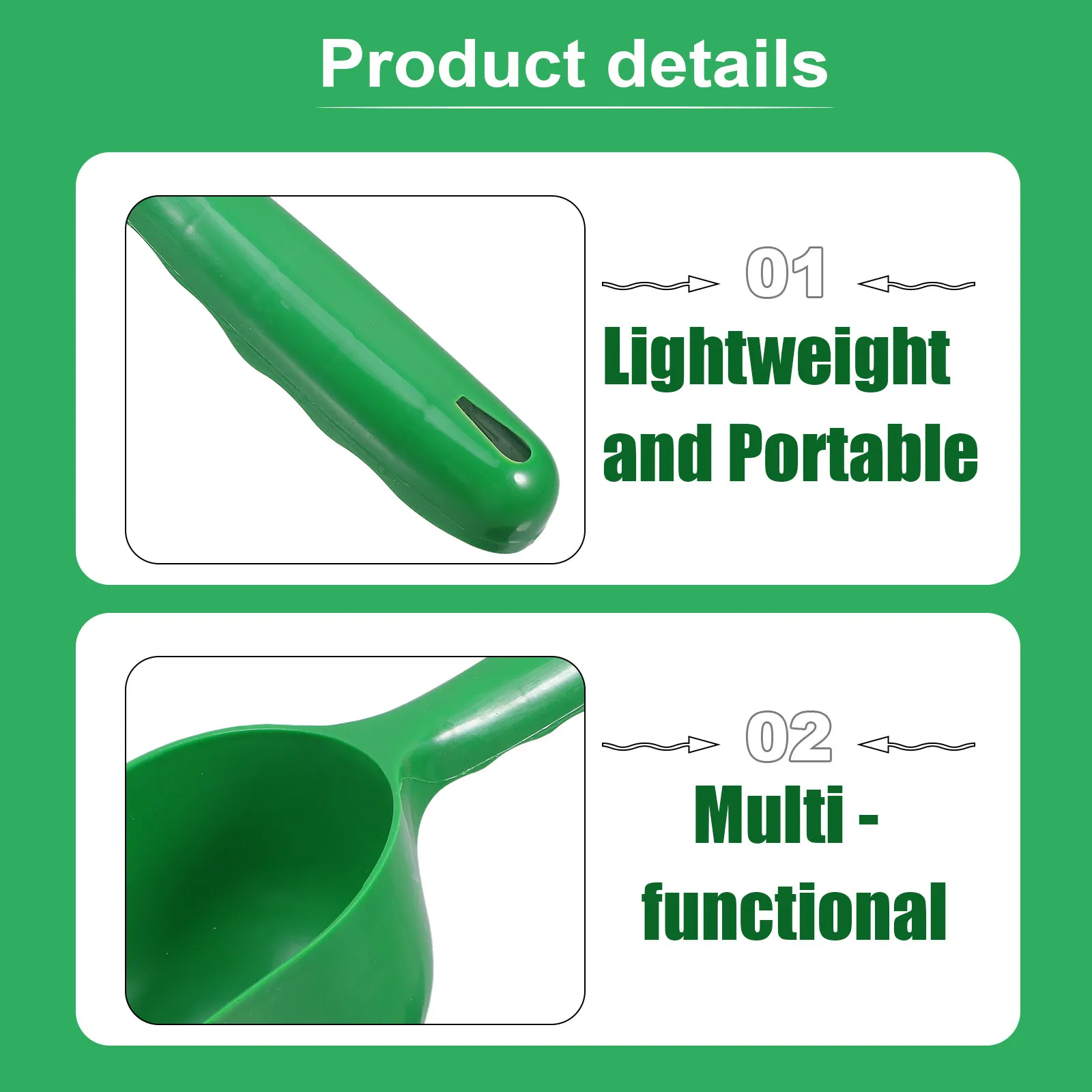 식물 화분용 숟가락 모양 삽 식물 심기 흙 정원 가꾸기 수공구