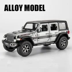 Wrangler G63 Alloy Diecast Off - Road Toy Car with Sound and Light Effects (Wrangler Grey)