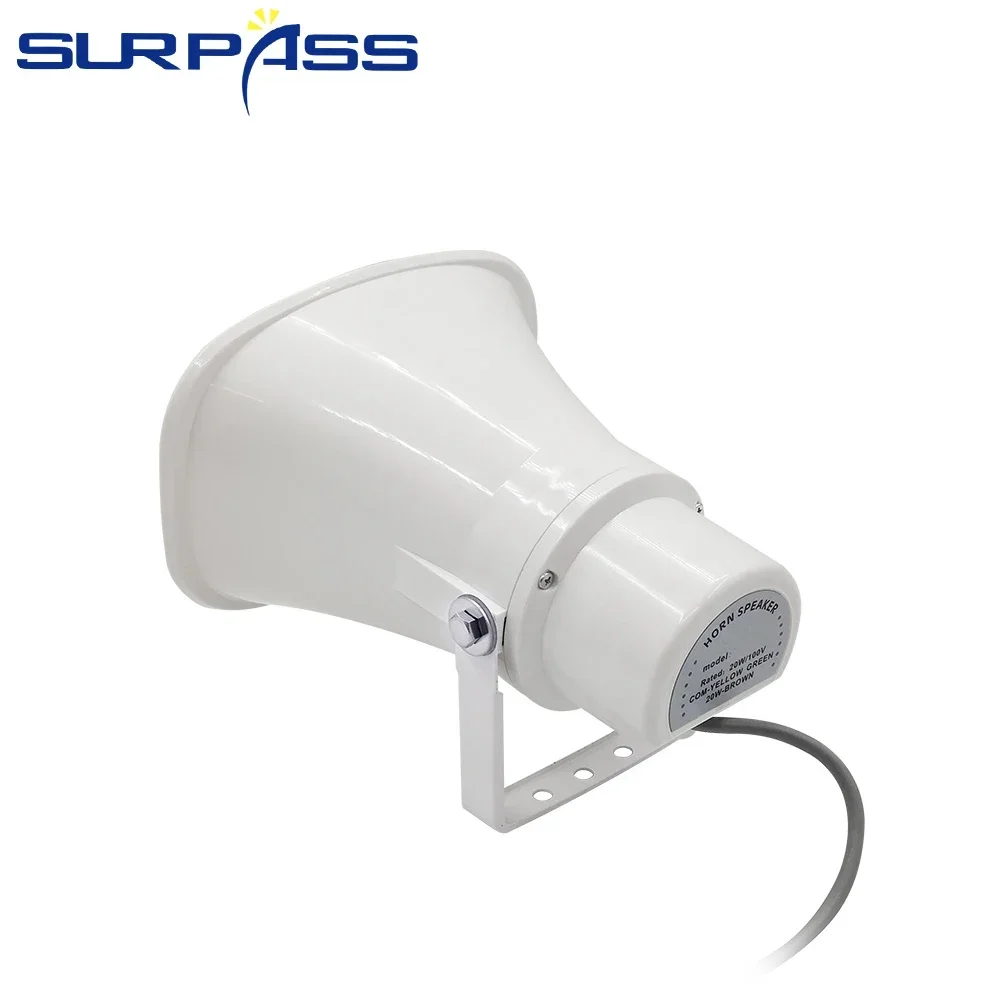 Outdoor pa system HiFi Stereo wall sound Audio 15W Background Music Waterproof Wall Mount Speaker for Garden Patio Home Swimming
