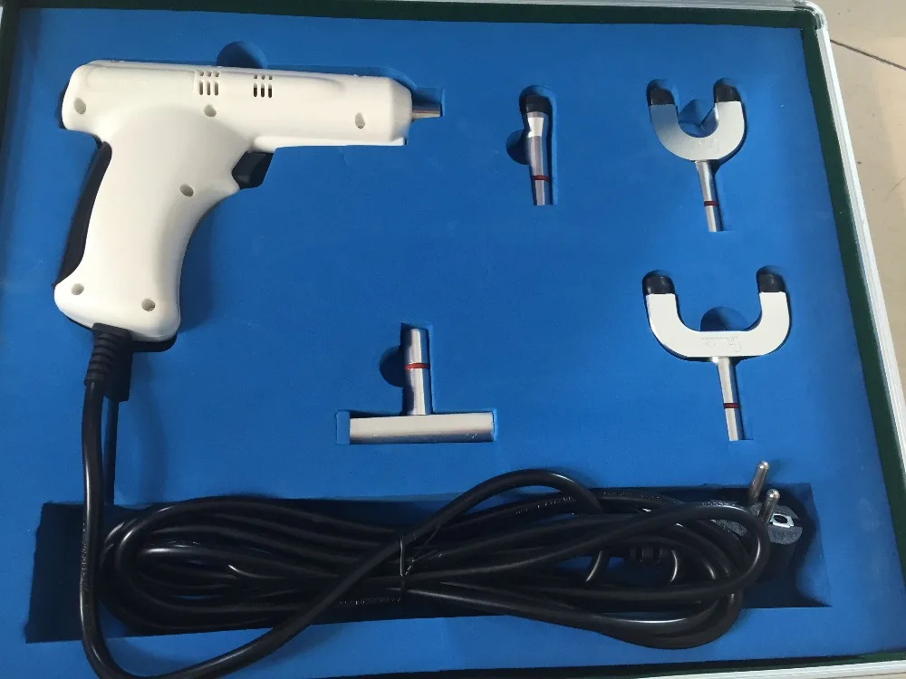 Newest Electric Correction Activator Gun Massager 4 Heads adjustable intensity Therapy Impulse Chiropractic Adjusting Instrument