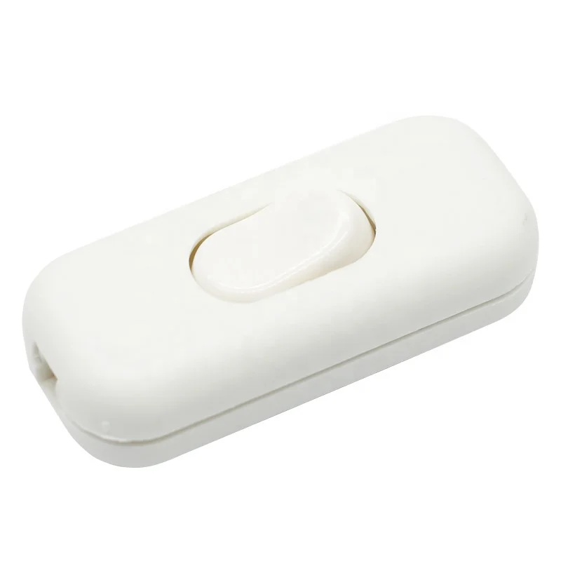 

Light Switch AC 0-250V 6A Inline ON/OFF Table Desk Lamp Cord Cable Toggle Rocker Switches control for LED lighting