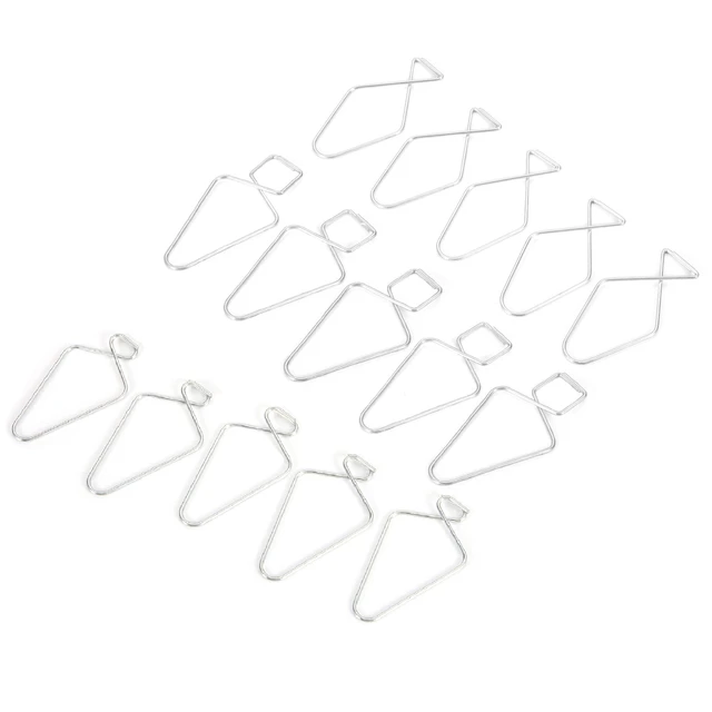 10Pcs Metal Ceiling Hooks Clip, Hanging Light Strand Flag PosterS Banner  Decoration Sign Drape From Drop